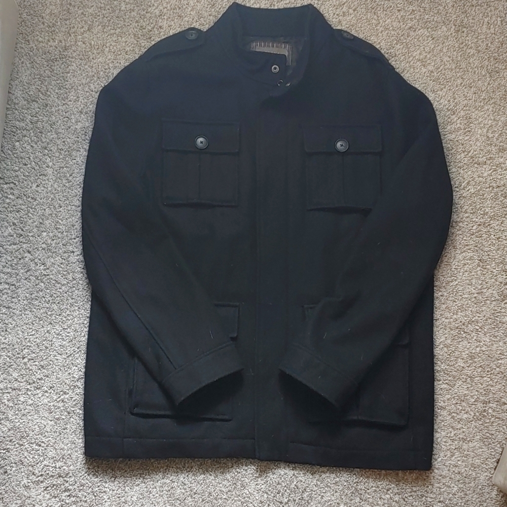 Men's peacoat
